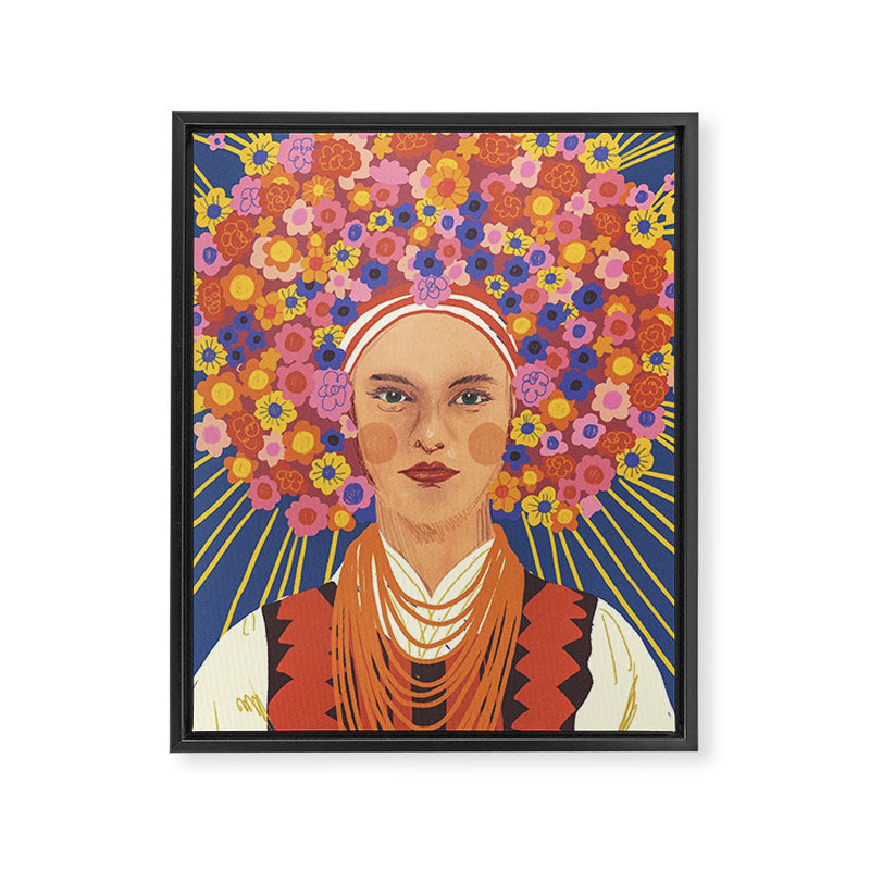 Bride Framed Canvas Print Gallery Image 6