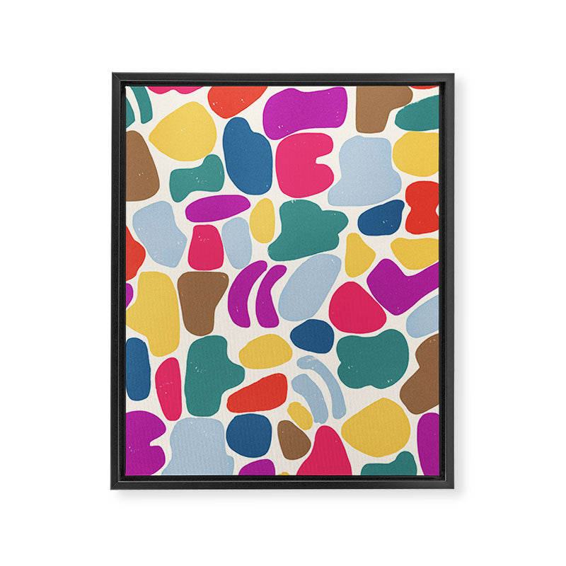Bright stones Framed Canvas Print Gallery Image 8
