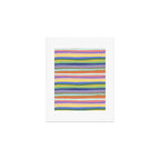 Bright stripes Art Print Gallery Image 1
