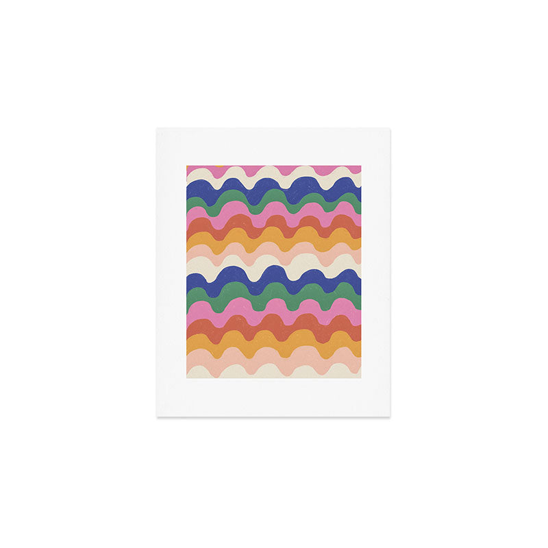 Bright waves Art Print Gallery Image 1