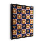 Brown and pink Framed Canvas Print Gallery Image 2