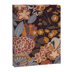 Brown floral Canvas Print Gallery Image 8