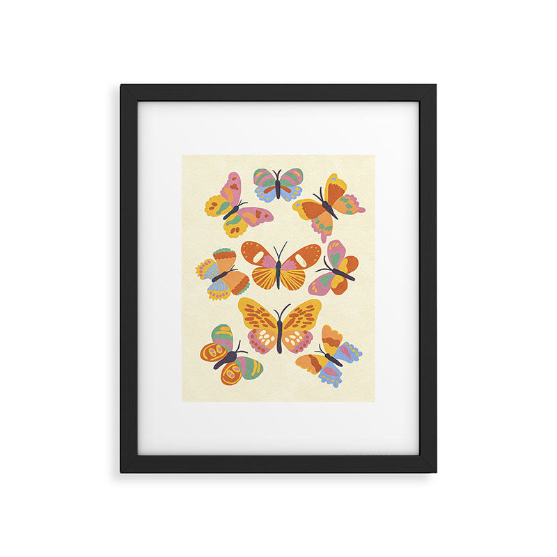 Butterflies Framed Art Print Gallery Image 5