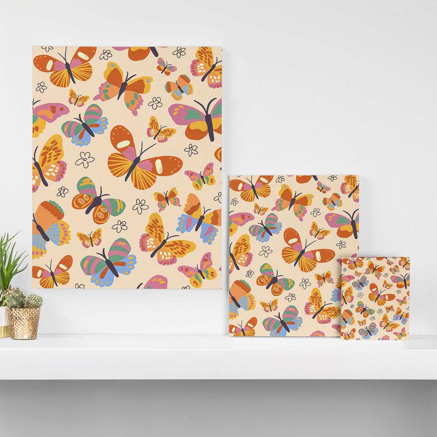 Butterflies Canvas Print Gallery Image 3
