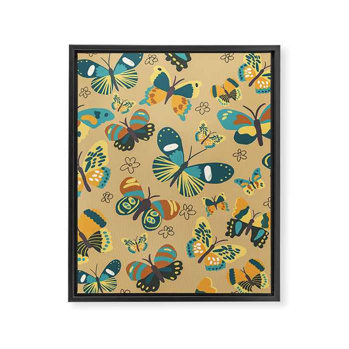 Butterflies#3 Framed Canvas Print Gallery Image 1