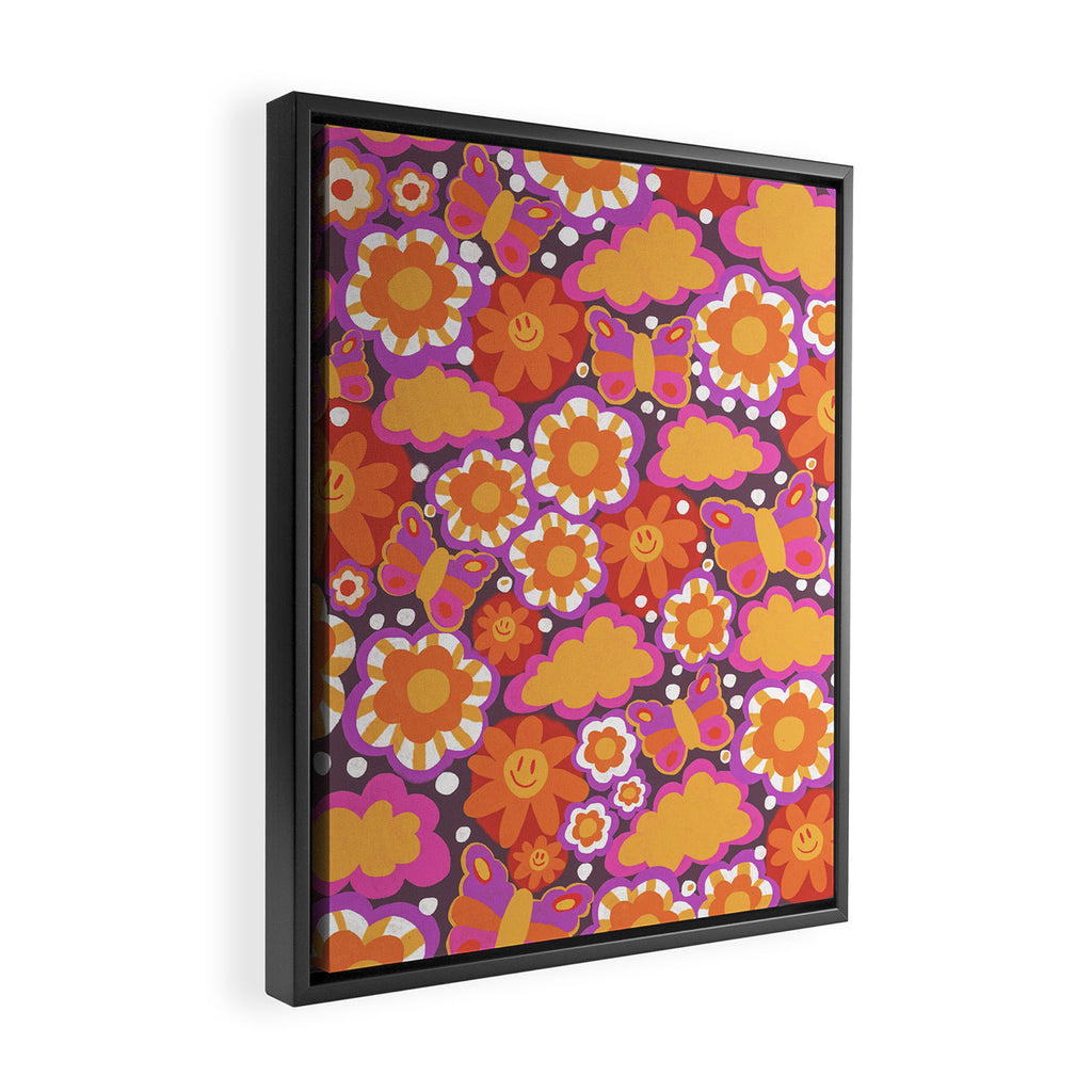 Butterfly world Framed Canvas Print Gallery Image 2