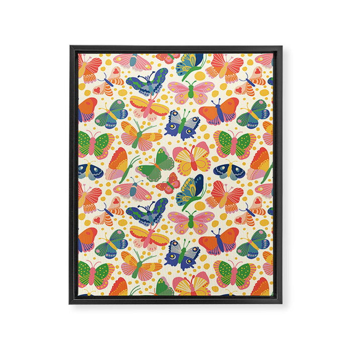 Butterfly world Framed Canvas Print Gallery Image 1