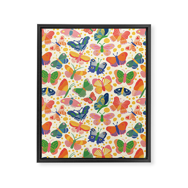 Butterfly world Framed Canvas Print Gallery Image 8