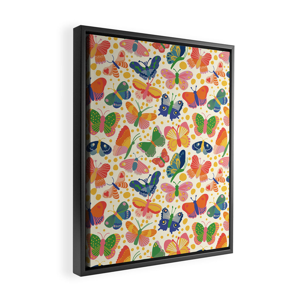 Butterfly world Framed Canvas Print Gallery Image 2