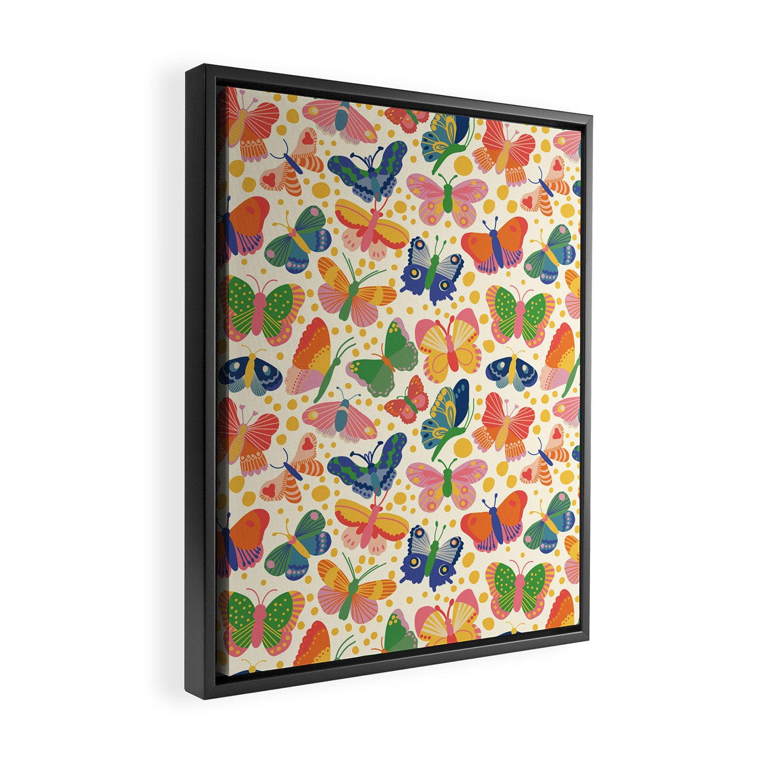 Butterfly world Framed Canvas Print Gallery Image 2