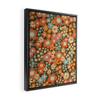 Calendulas and daisies Framed Canvas Print Gallery Image 2