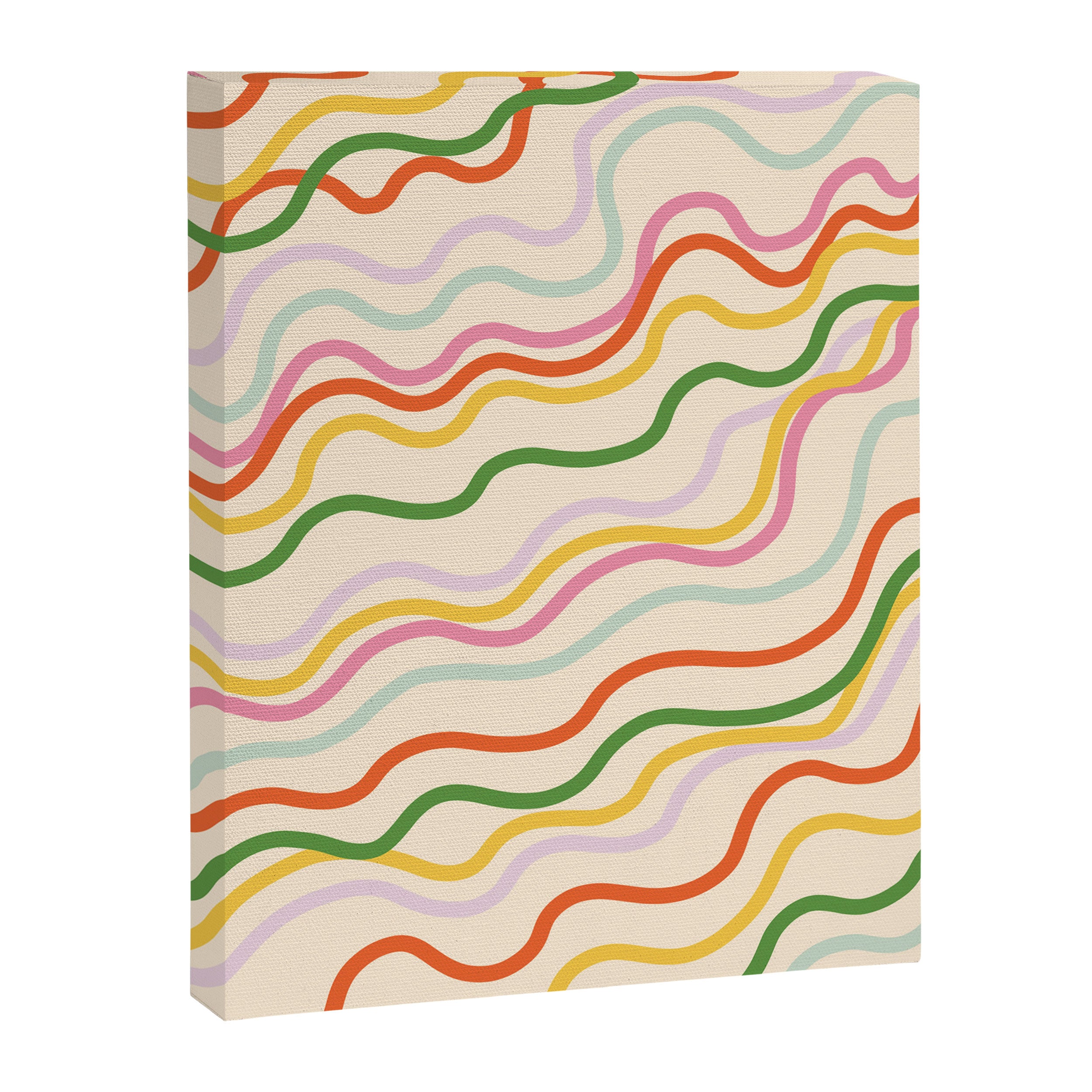 Candy lines Canvas Print Gallery Image 8