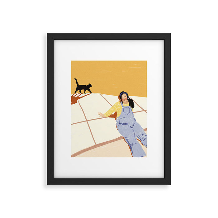 Cat Lover Framed Art Print Gallery Image 1