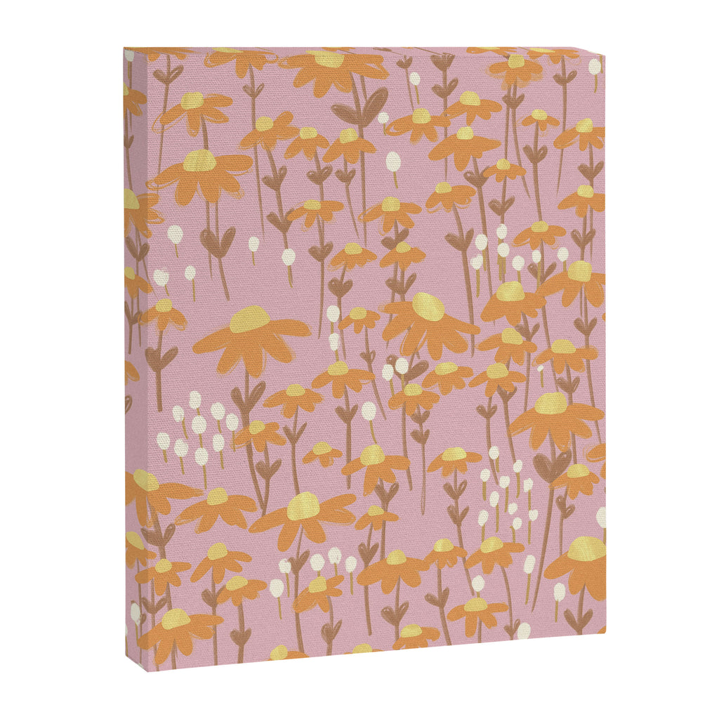 Chamomile Dream Pink Canvas Print Gallery Image 8