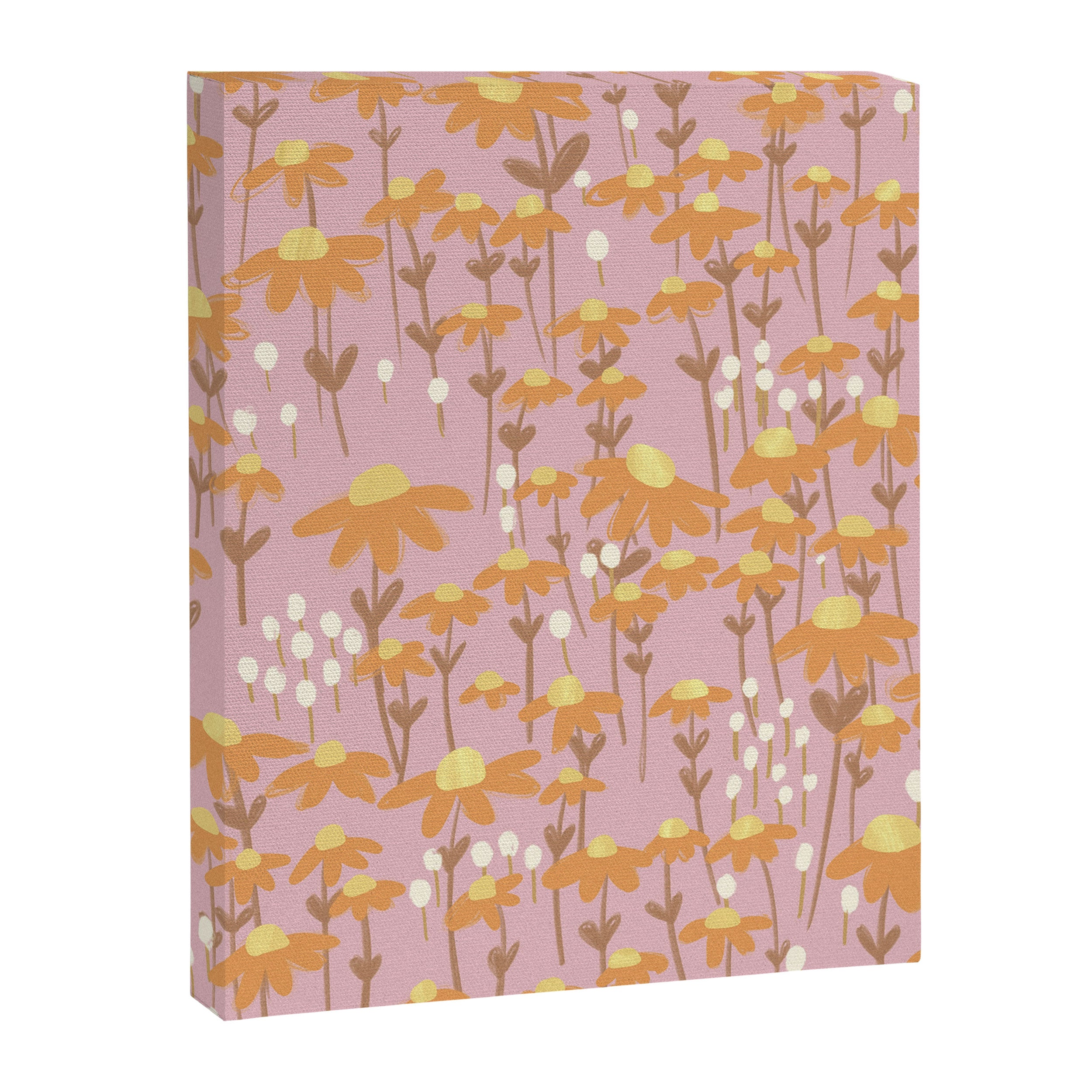 Chamomile Dream Pink Canvas Print Gallery Image 8