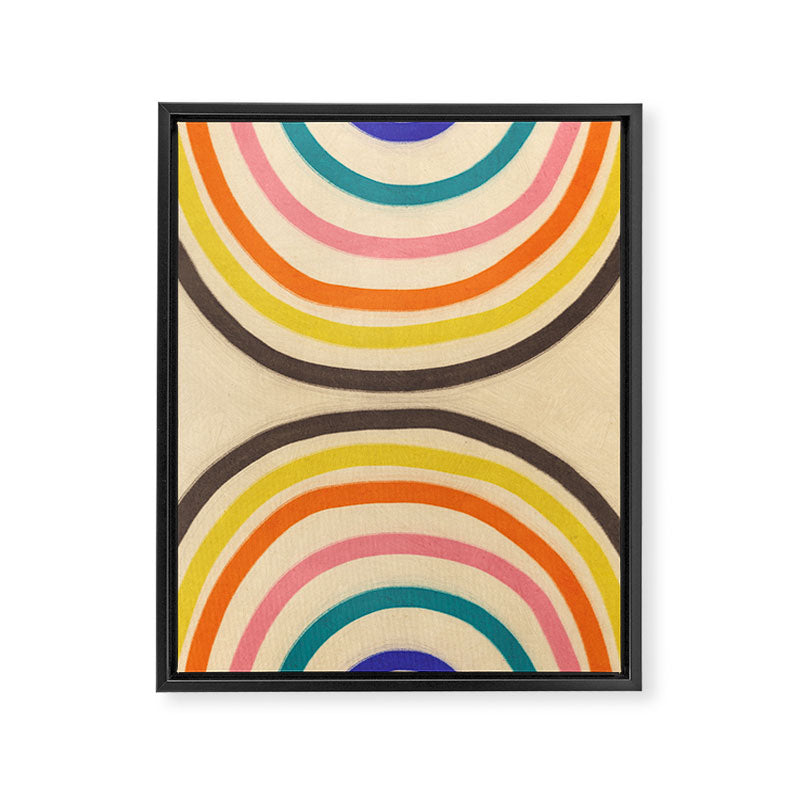 Chasing rainbows Framed Canvas Print Gallery Image 8