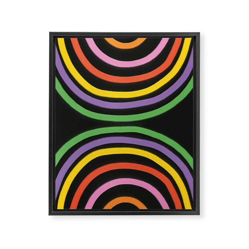 Chasing rainbows II Framed Canvas Print Gallery Image 8