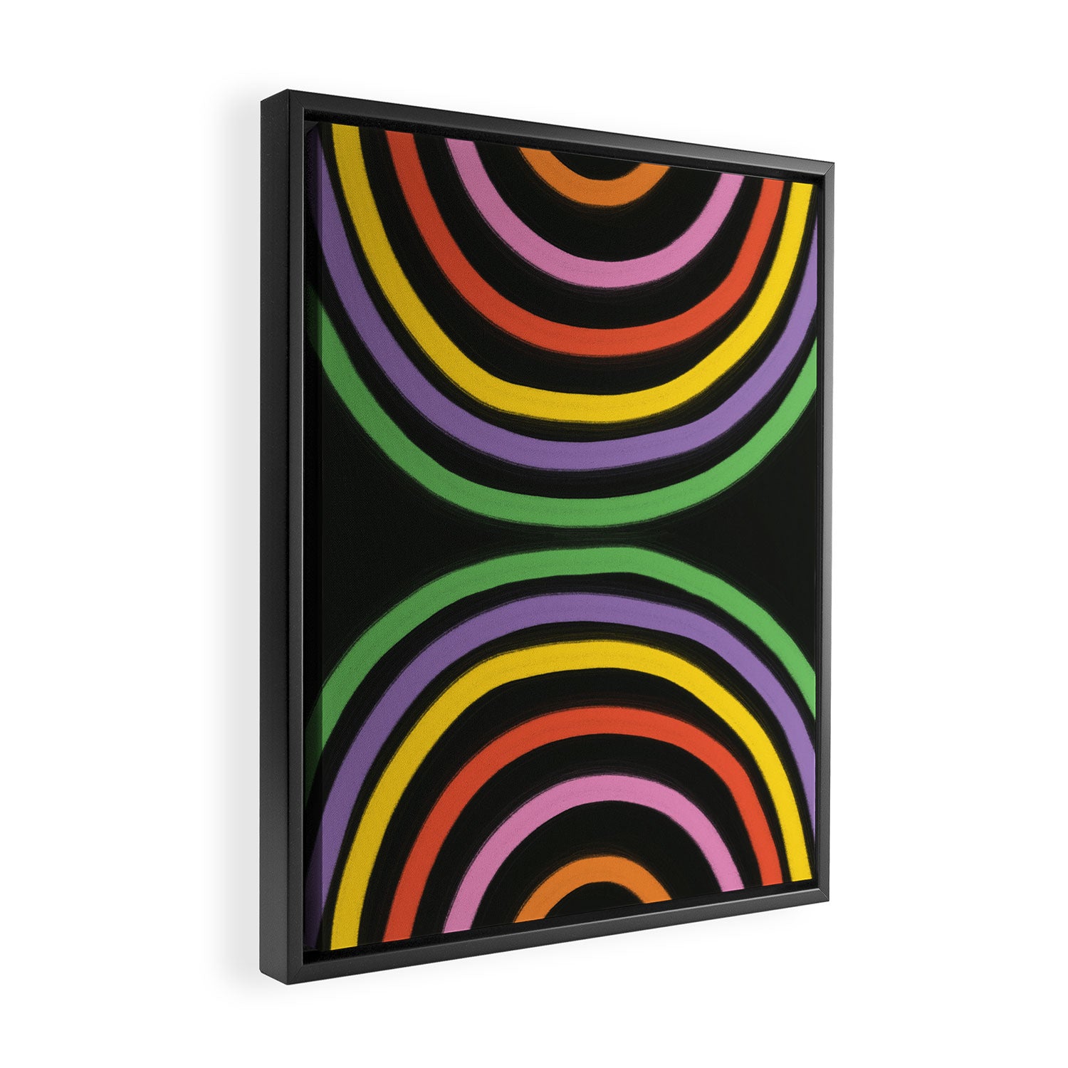 Chasing rainbows II Framed Canvas Print Gallery Image 2