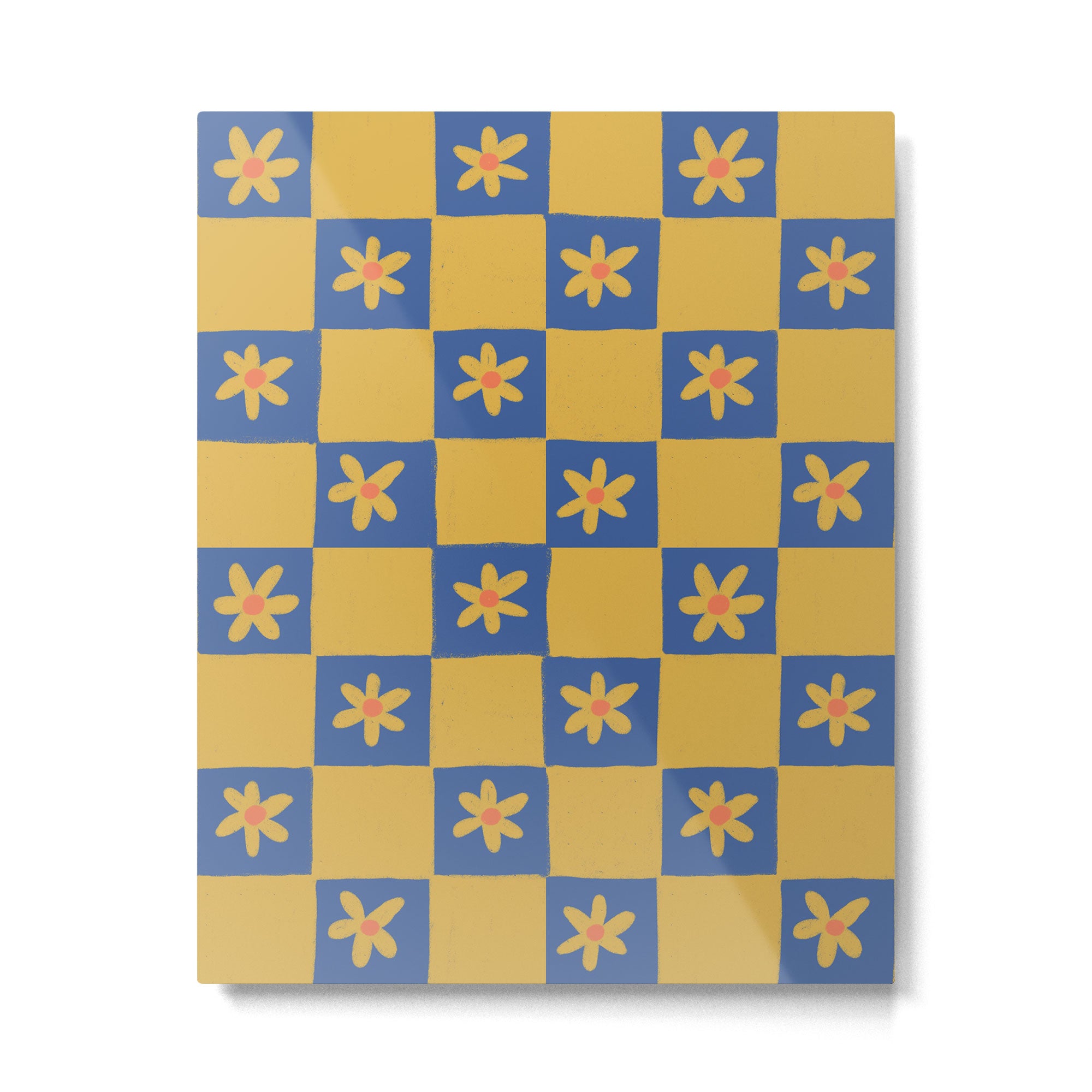 Checkerboard Metal Print Gallery Image 6