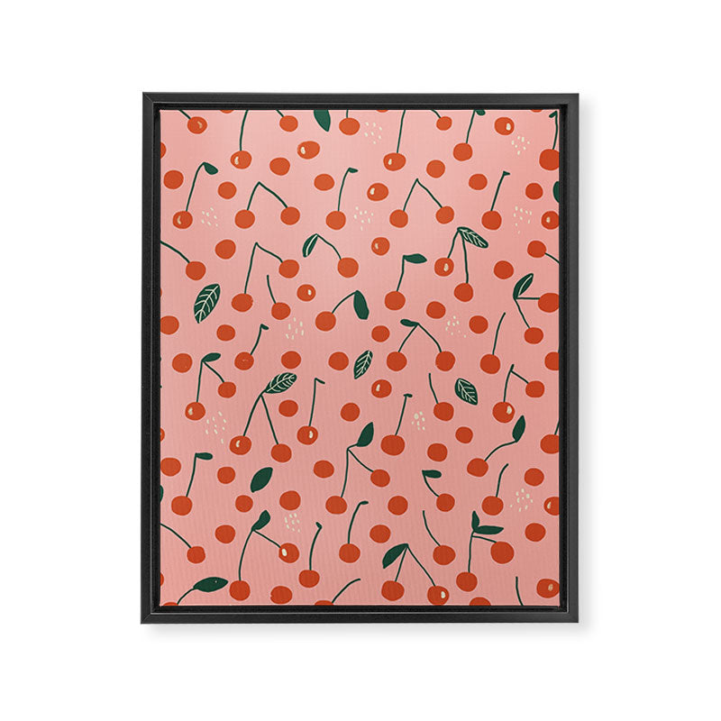 Cherries Framed Canvas Print Gallery Image 8