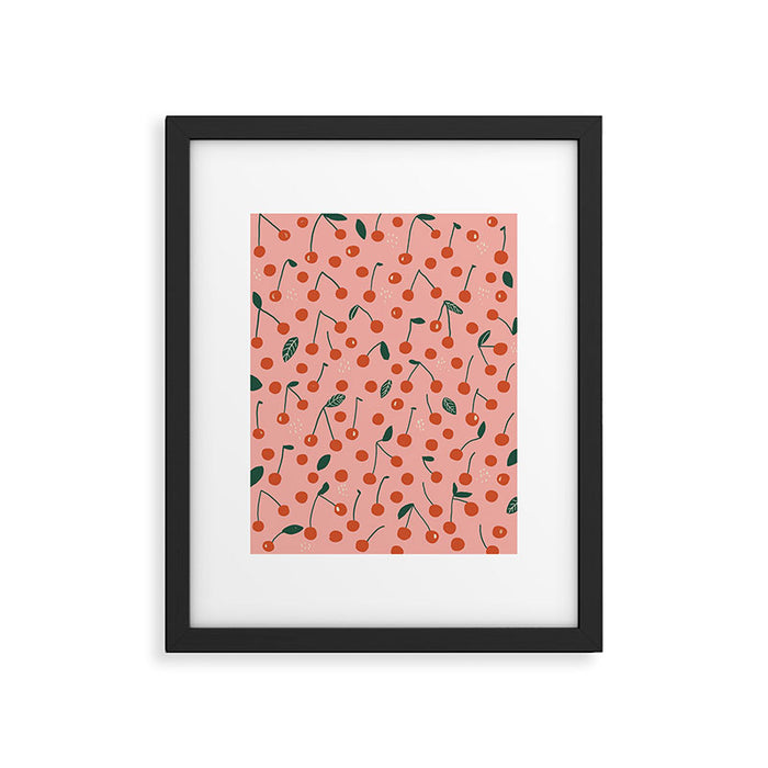 Cherries Framed Art Print Gallery Image 1