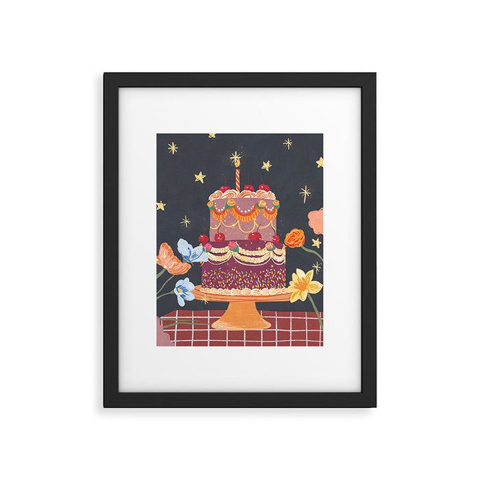 Cherries on top Framed Art Print Gallery Image 1
