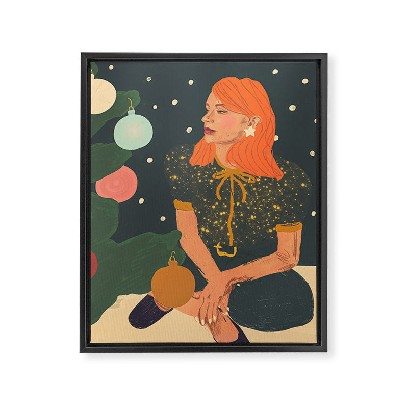 Christmas beauty Framed Canvas Print Gallery Image 6