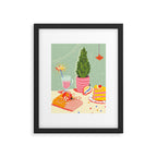 Christmas Eve still life Framed Art Print Gallery Image 4