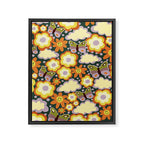 Clouds, smiles and flowers Framed Canvas Print Gallery Image 8