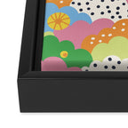 Cloudy  Framed Canvas Print Gallery Image 3