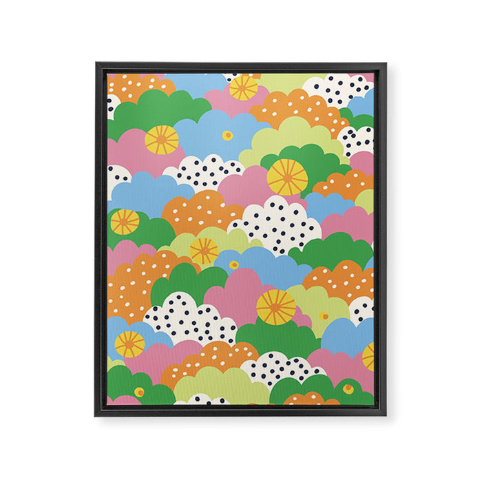 Cloudy  Framed Canvas Print Gallery Image 1