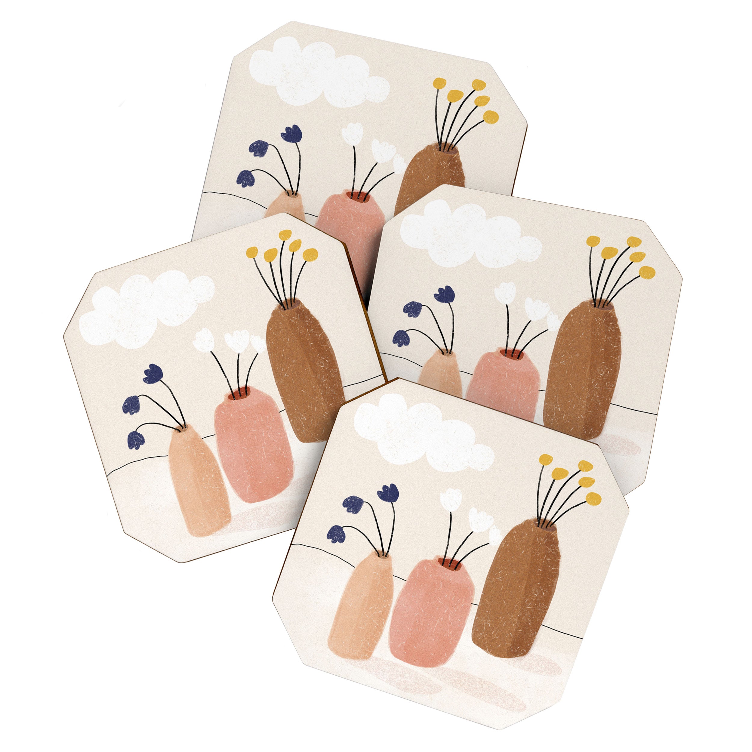 Cloudy Still Life No.2  Coaster Gallery Image 1
