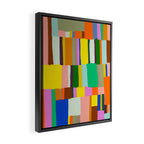 Colour play Framed Canvas Print Gallery Image 2