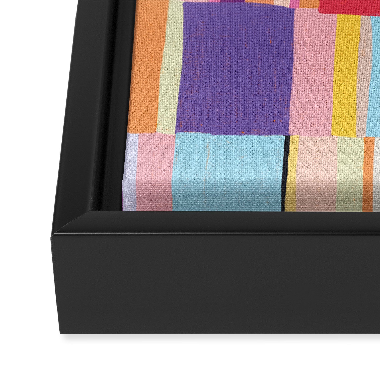 Colour play II Framed Canvas Print Gallery Image 3