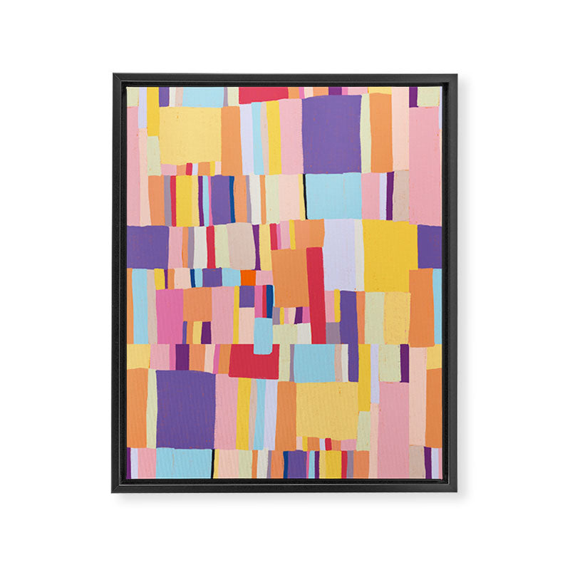 Colour play II Framed Canvas Print Gallery Image 8