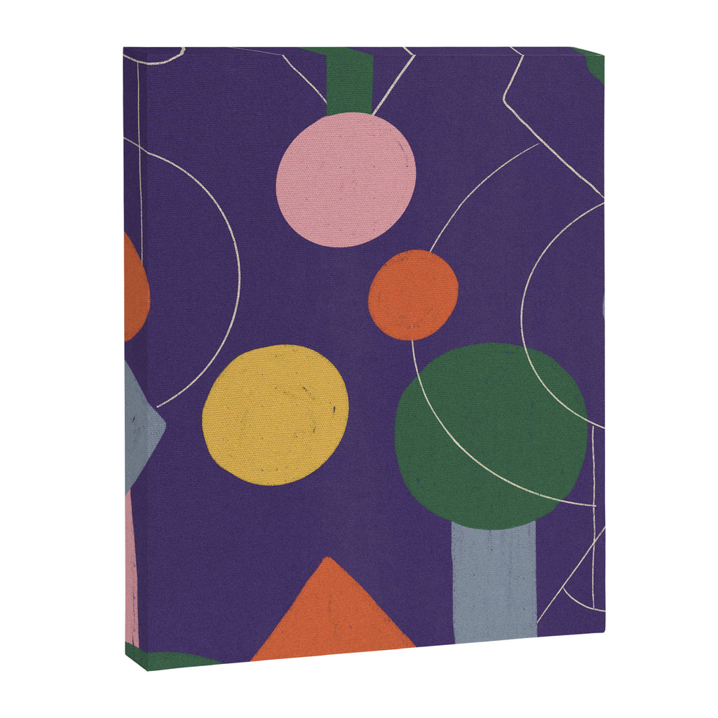 Colourful Figures Canvas Print Gallery Image 8