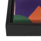 Colourful Figures Framed Canvas Print Gallery Image 3