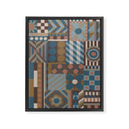 Composition 5 Framed Canvas Print Gallery Image 6