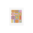 Crochet Patchwork Art Print Gallery Image 1