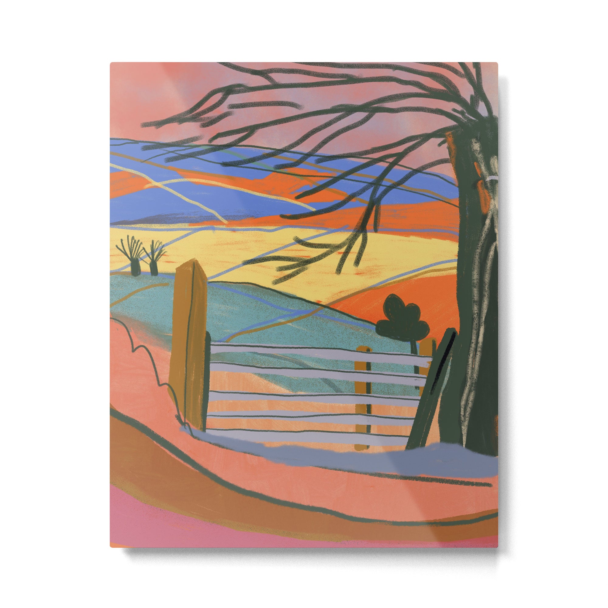 Cumbria landscape Metal Print Gallery Image 6