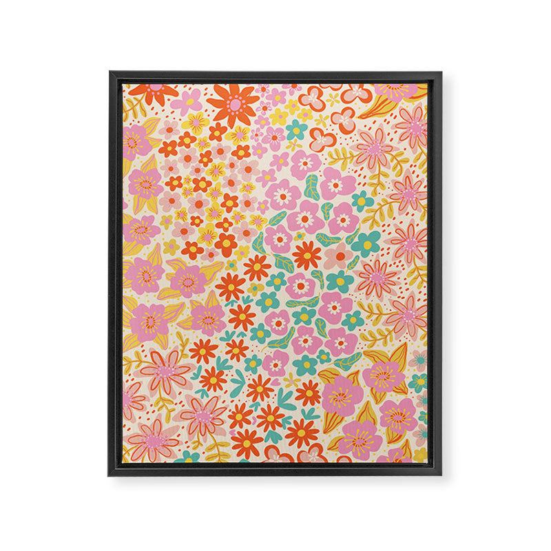 Cute meadow Framed Canvas Print Gallery Image 8