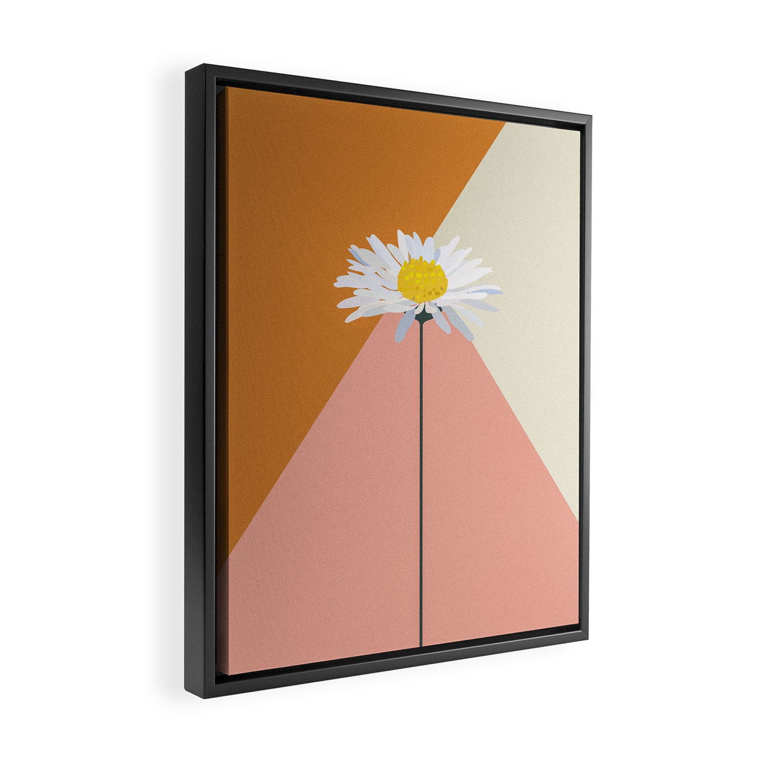 Daisy Love Framed Canvas Print Gallery Image 2