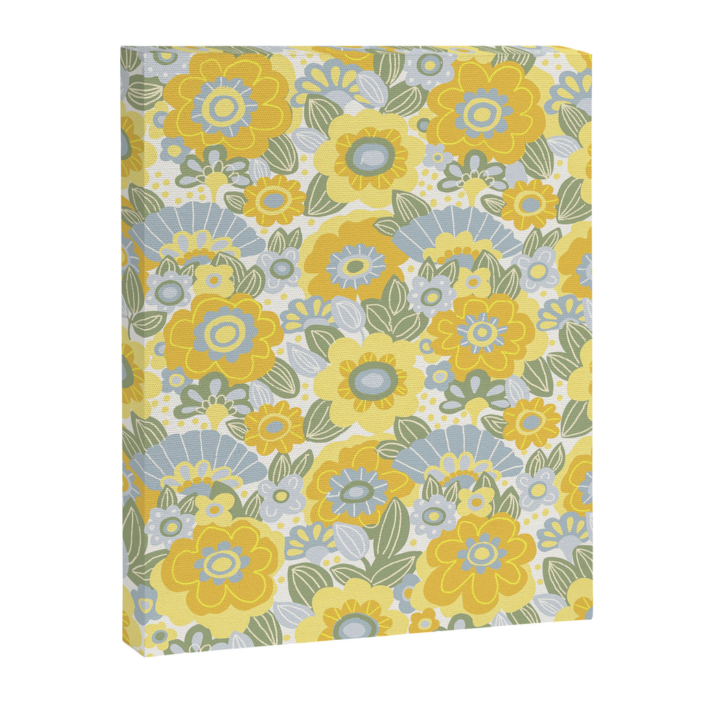 Dalia Yellow Canvas Print Gallery Image 8