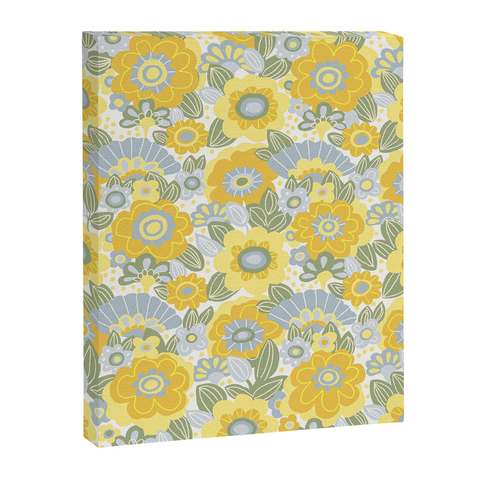Dalia Yellow Canvas Print Gallery Image 1