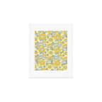 Dalia Yellow Art Print Gallery Image 1