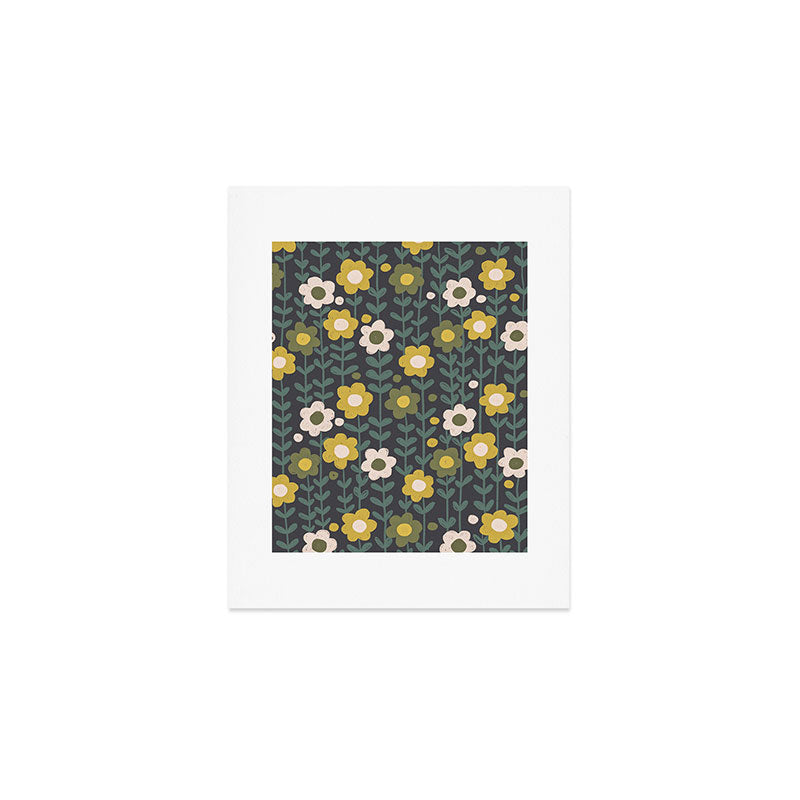 Dark green Art Print Gallery Image 1