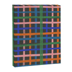Dark plaid pattern Canvas Print Gallery Image 8