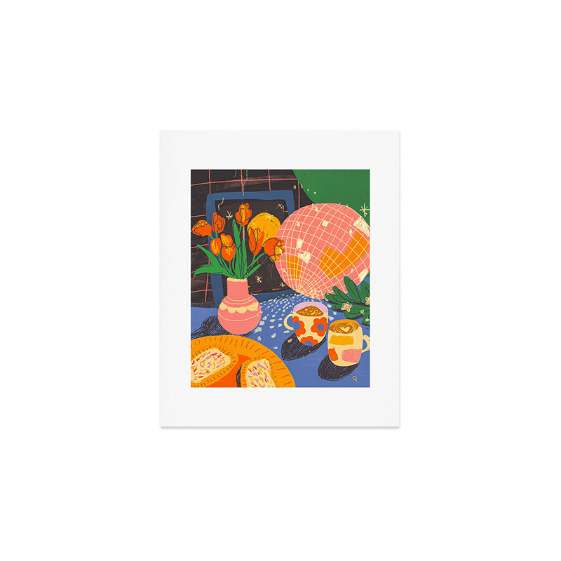 Disco night #2 Art Print Gallery Image 1