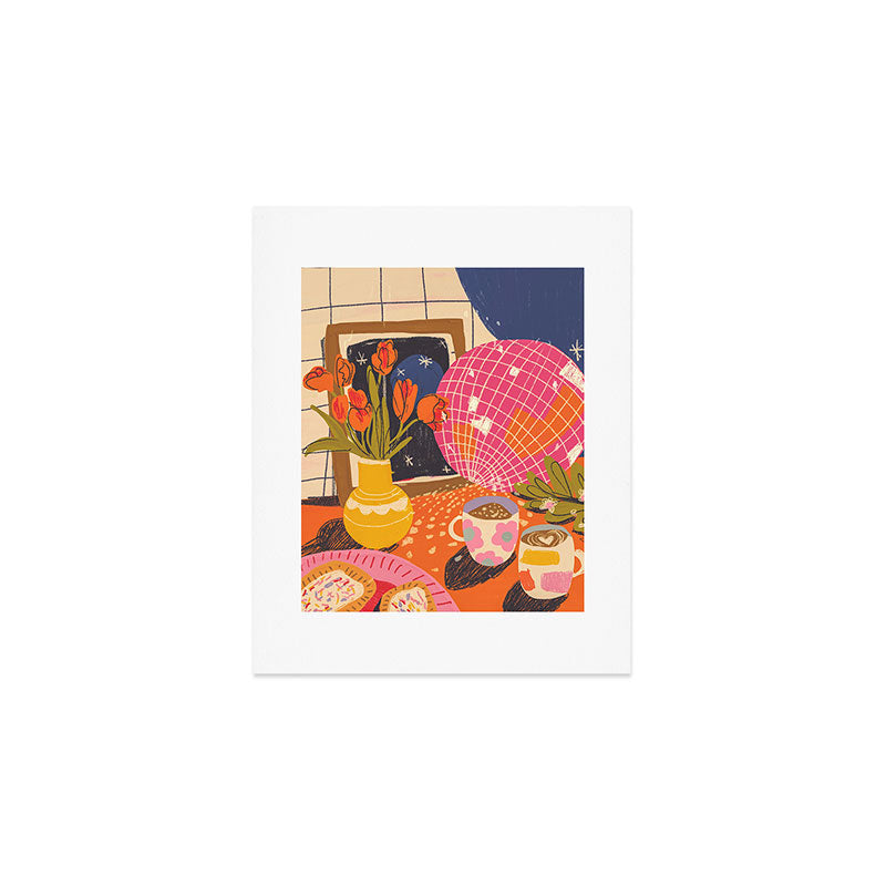 Disco night Art Print Gallery Image 1