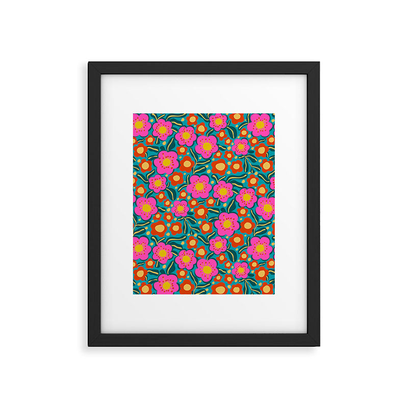 Ditsy II Framed Art Print Gallery Image 6